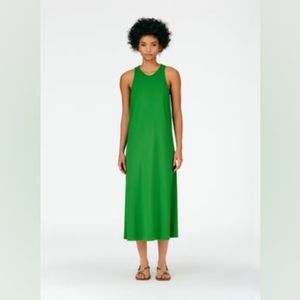 Tibi Serpentine Jersey Tank Dress